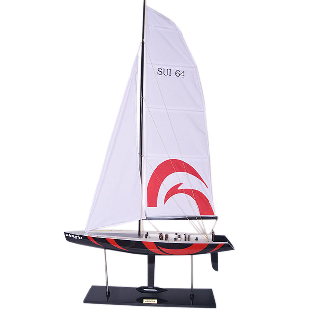 ALINGHI (L76) | Museum-quality | Fully Assembled Wooden Ship Model For ...