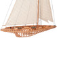 Y224 - Shamrock Open Hull L80 Sailboat Model