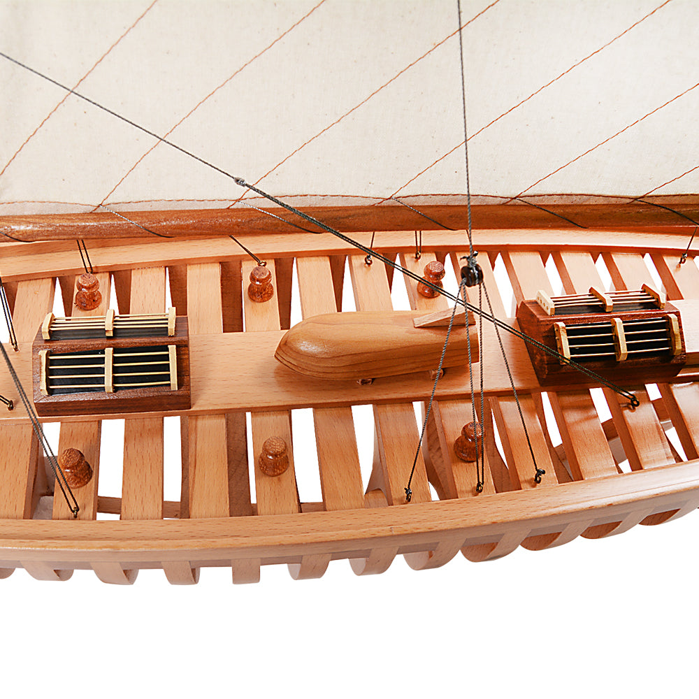 Y224 - Shamrock Open Hull L80 Sailboat Model