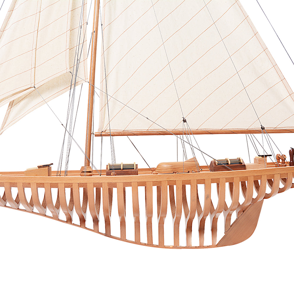 Y224 - Shamrock Open Hull L80 Sailboat Model