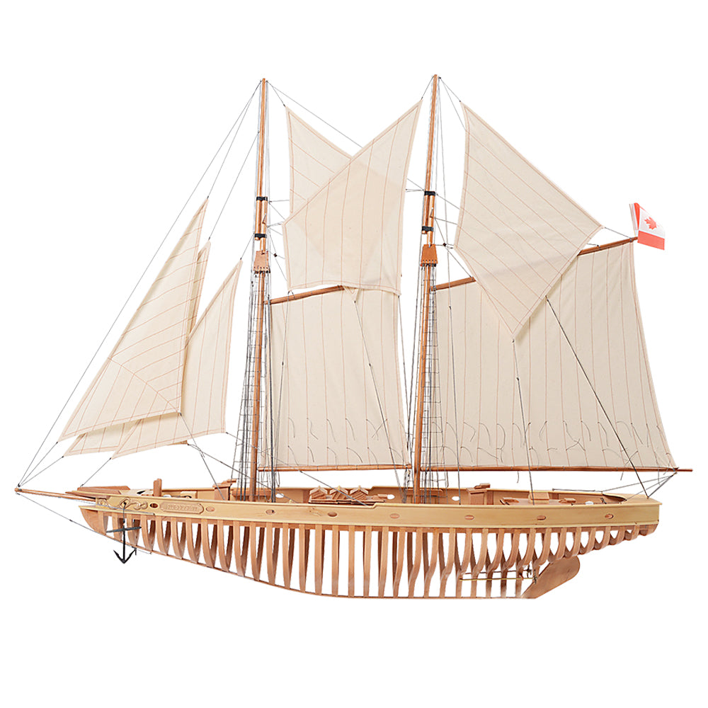 Y225 - Bluenose Open Hull Xlarge L101 Sailboat Model