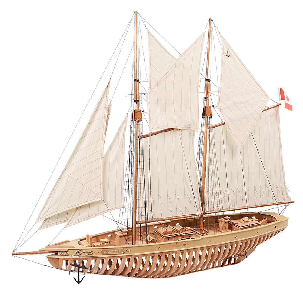Y225 - Bluenose Open Hull Xlarge L101 Sailboat Model