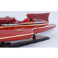 Ferrari Hydroplane Painted Small Speedboat Model