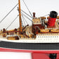 QUEEN MARY CRUISE SHIP MODEL MIDSIZE WITH DISPLAY CASE| High-quality Cruiser| Fully Assembled Wooden Model Ship