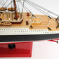 QUEEN MARY CRUISE SHIP MODEL MIDSIZE WITH DISPLAY CASE| High-quality Cruiser| Fully Assembled Wooden Model Ship