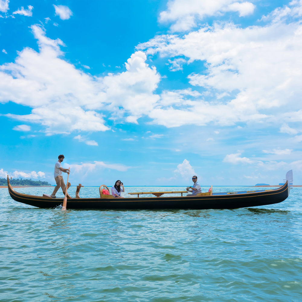 VENETIAN GONDOLA REAL BOAT | Wooden Kayak | Boat | Canoe with Paddles for fishing and water sports For Wholesale