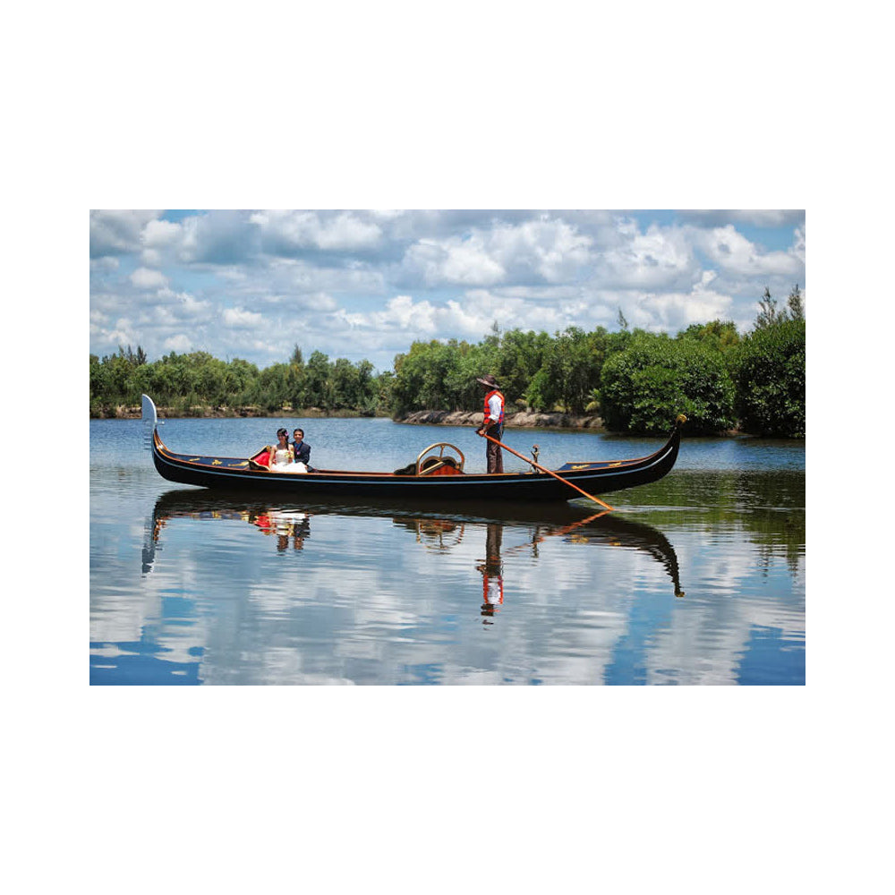 VENETIAN GONDOLA REAL BOAT | Wooden Kayak | Boat | Canoe with Paddles for fishing and water sports For Wholesale