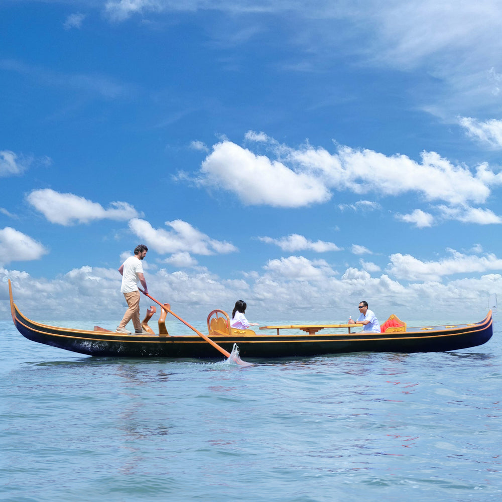 VENETIAN GONDOLA REAL BOAT | Wooden Kayak | Boat | Canoe with Paddles for fishing and water sports For Wholesale