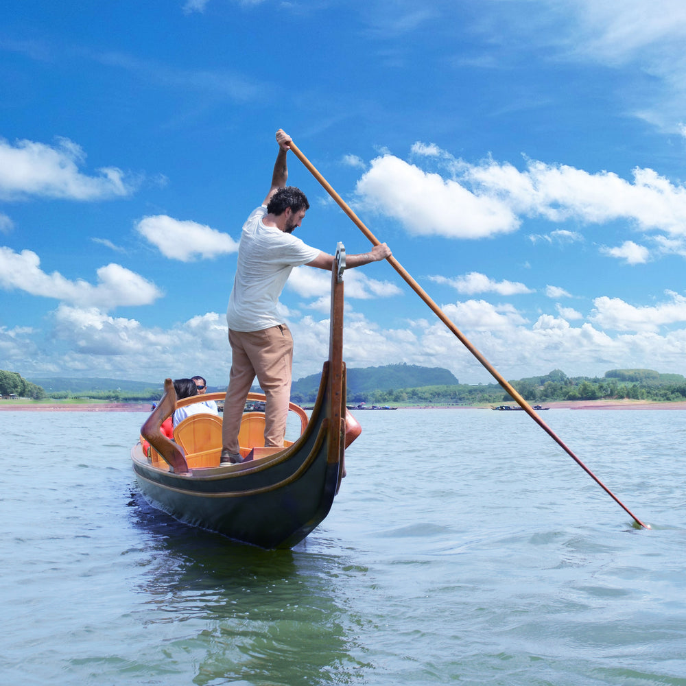 VENETIAN GONDOLA REAL BOAT | Wooden Kayak | Boat | Canoe with Paddles for fishing and water sports For Wholesale