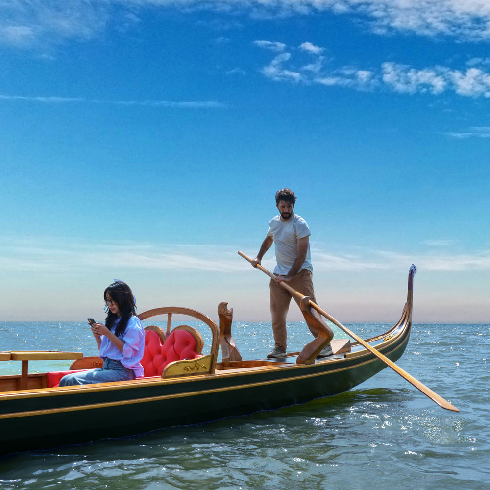 VENETIAN GONDOLA REAL BOAT | Wooden Kayak | Boat | Canoe with Paddles for fishing and water sports For Wholesale