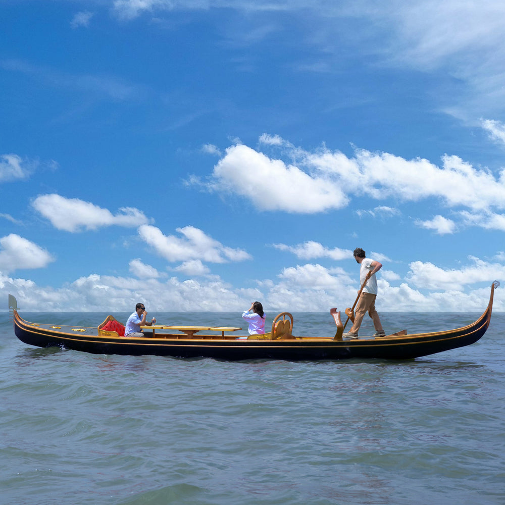 VENETIAN GONDOLA REAL BOAT | Wooden Kayak | Boat | Canoe with Paddles for fishing and water sports For Wholesale
