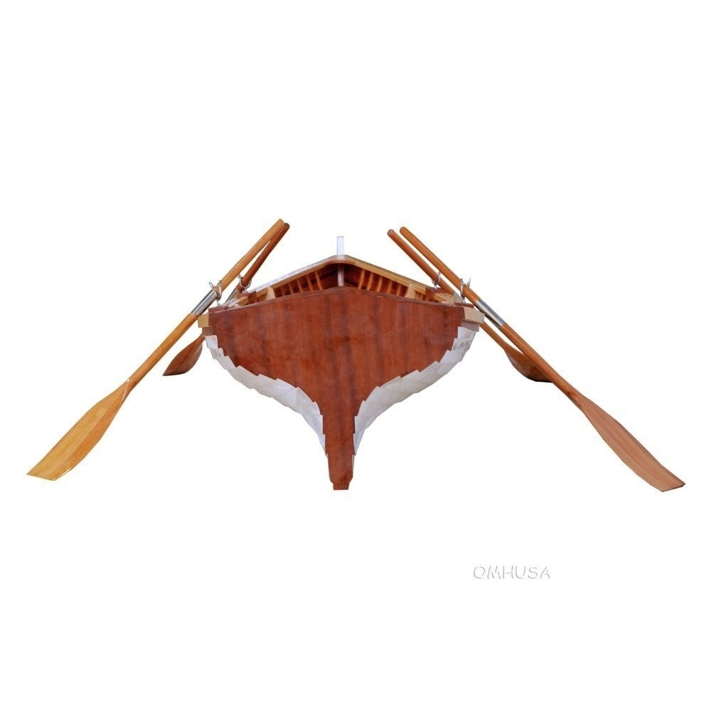 CLINKER BUILT WHITEHALL ROW BOAT 12 FEET | WOODEN BOAT | CANOE | KAYAK | GONDOLA | DINGHY For Wholesale