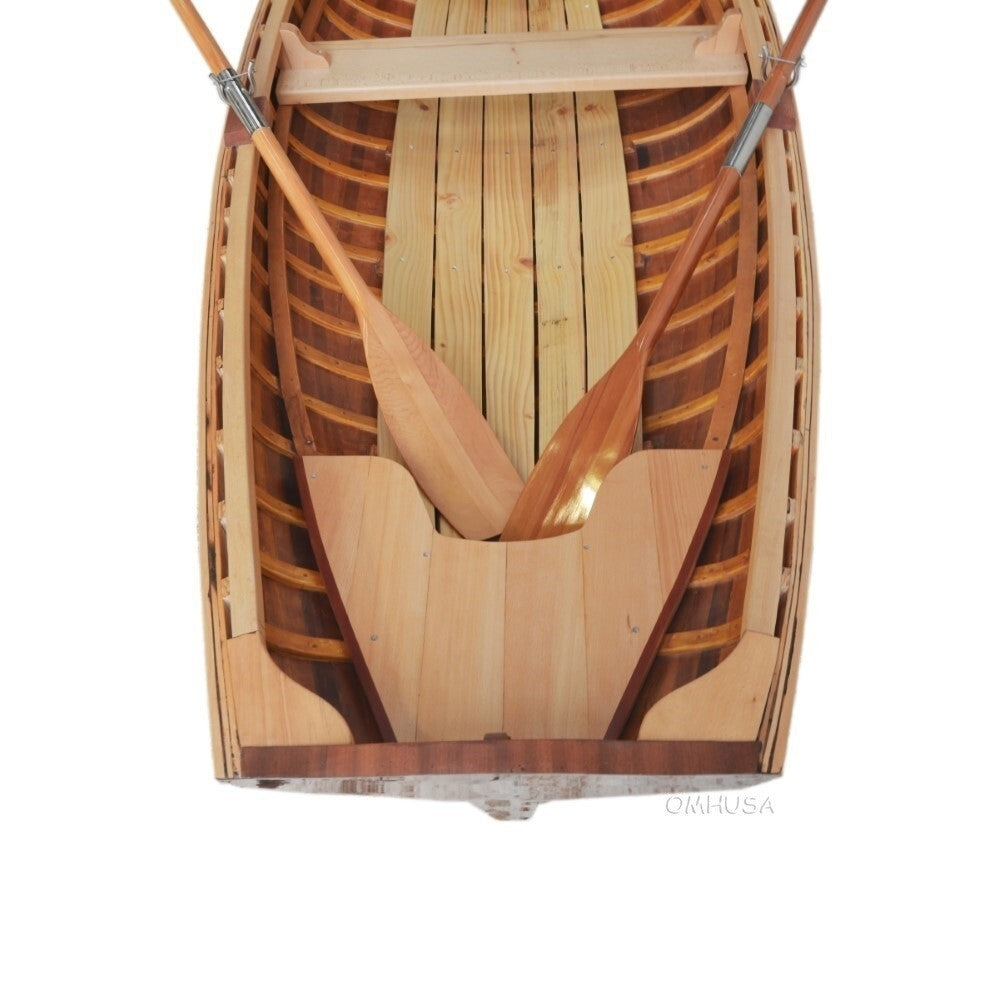 CLINKER BUILT WHITEHALL ROW BOAT 12 FEET | WOODEN BOAT | CANOE | KAYAK | GONDOLA | DINGHY For Wholesale