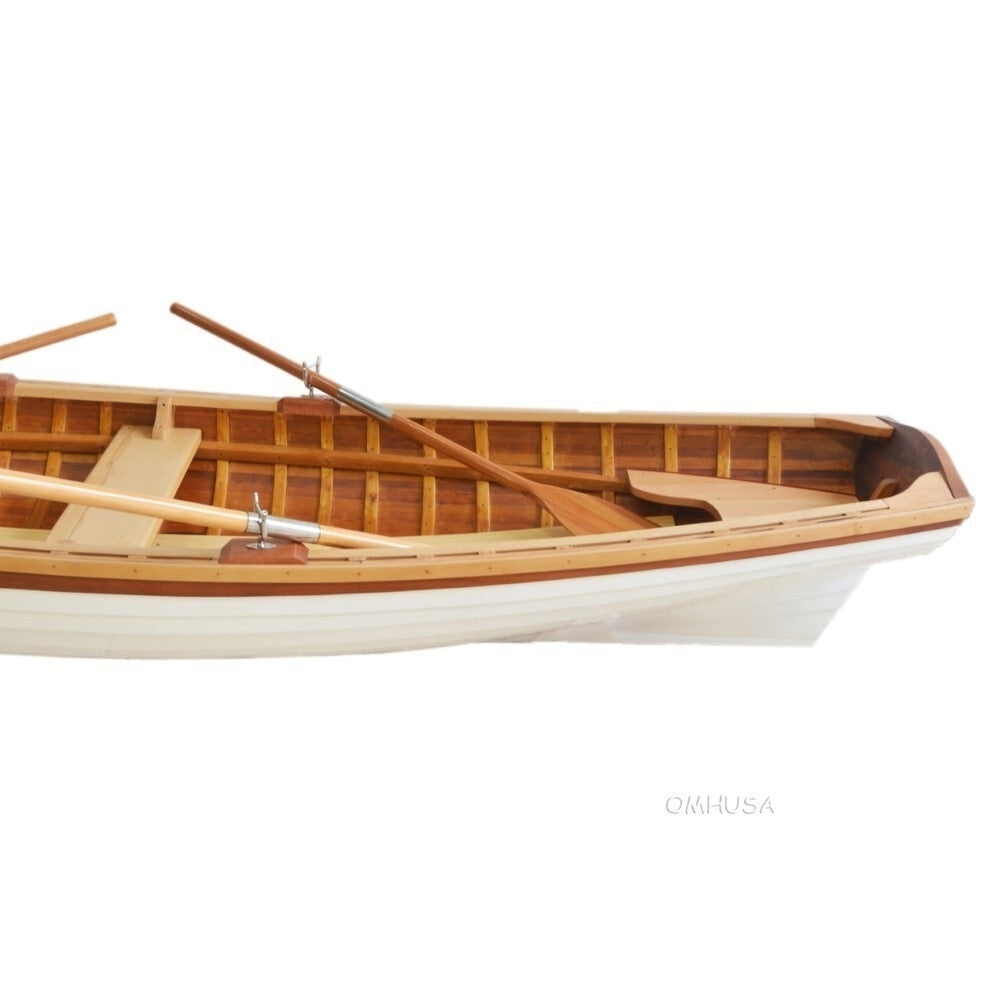 CLINKER BUILT WHITEHALL ROW BOAT 12 FEET | WOODEN BOAT | CANOE | KAYAK | GONDOLA | DINGHY For Wholesale