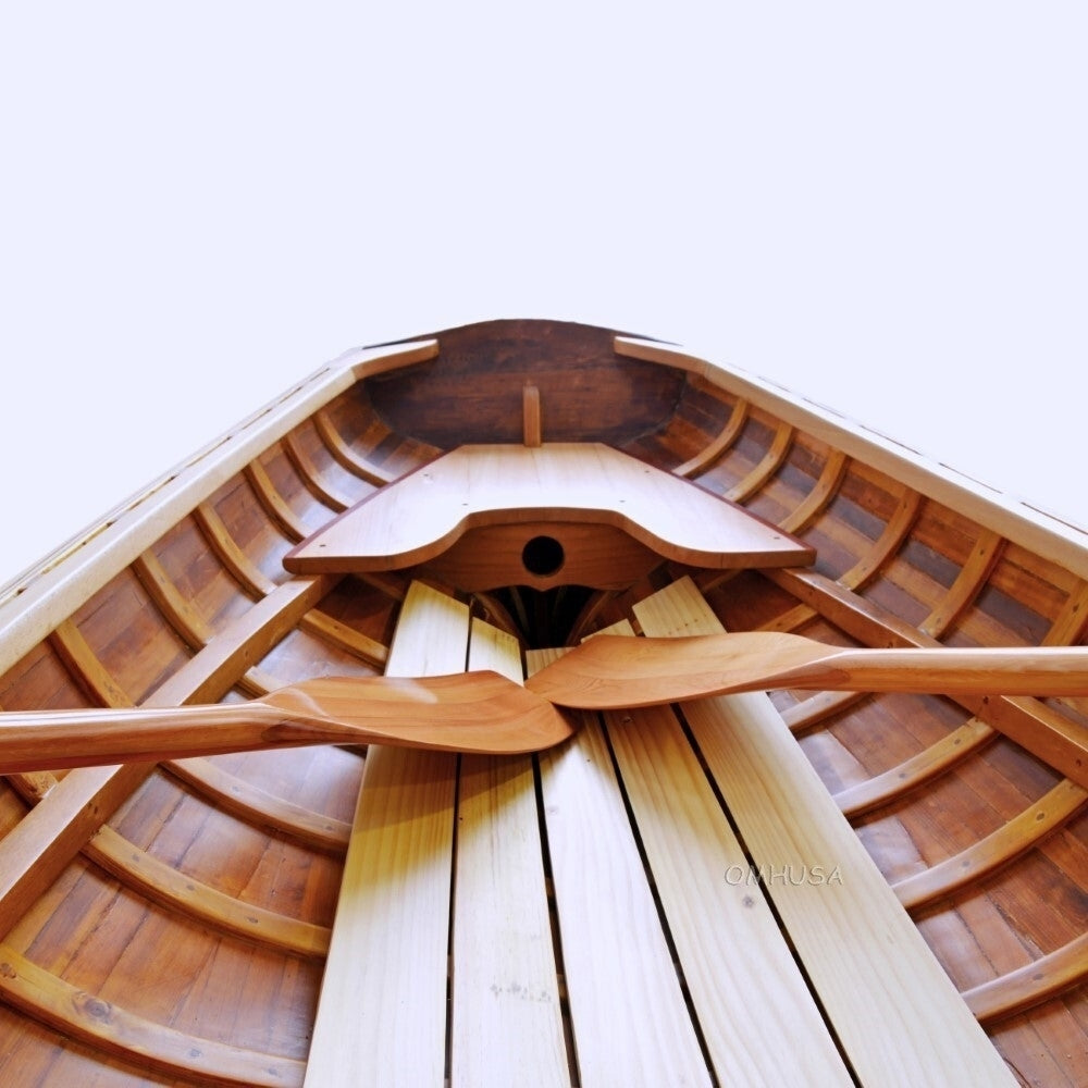 CLINKER BUILT WHITEHALL ROW BOAT 12 FEET | WOODEN BOAT | CANOE | KAYAK | GONDOLA | DINGHY For Wholesale