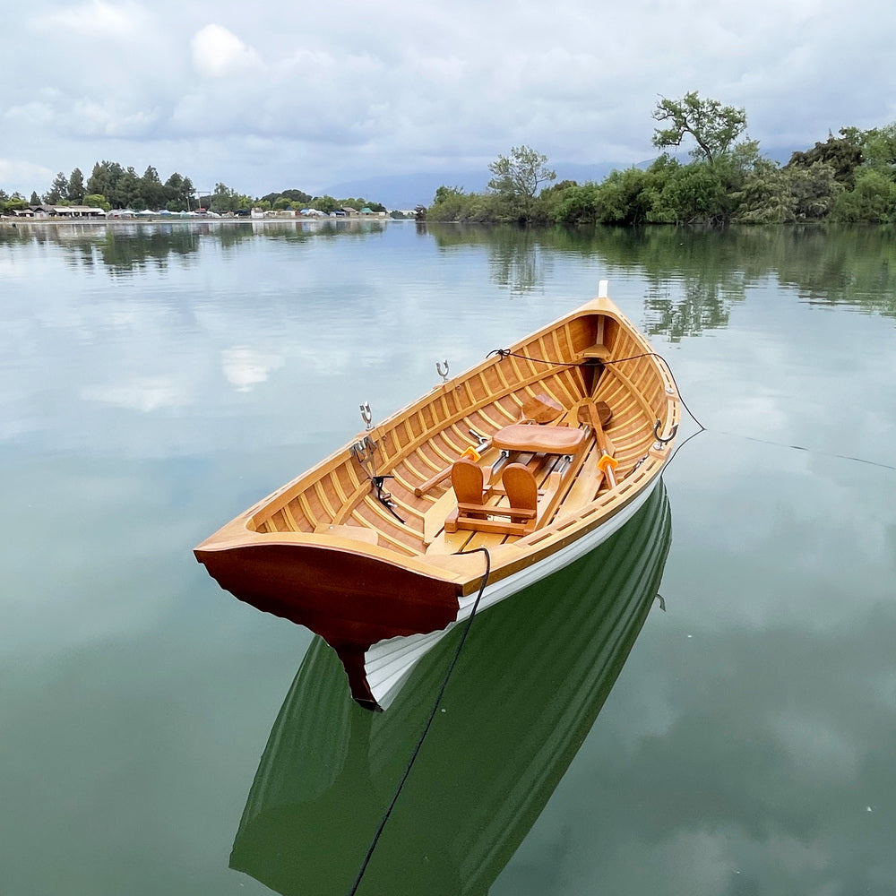 CLINKER BUILT WHITEHALL ROW BOAT 12 FEET | WOODEN BOAT | CANOE | KAYAK | GONDOLA | DINGHY For Wholesale