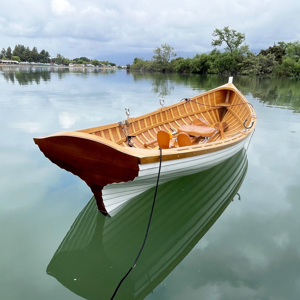 CLINKER BUILT WHITEHALL ROW BOAT 12 FEET | WOODEN BOAT | CANOE | KAYAK | GONDOLA | DINGHY For Wholesale