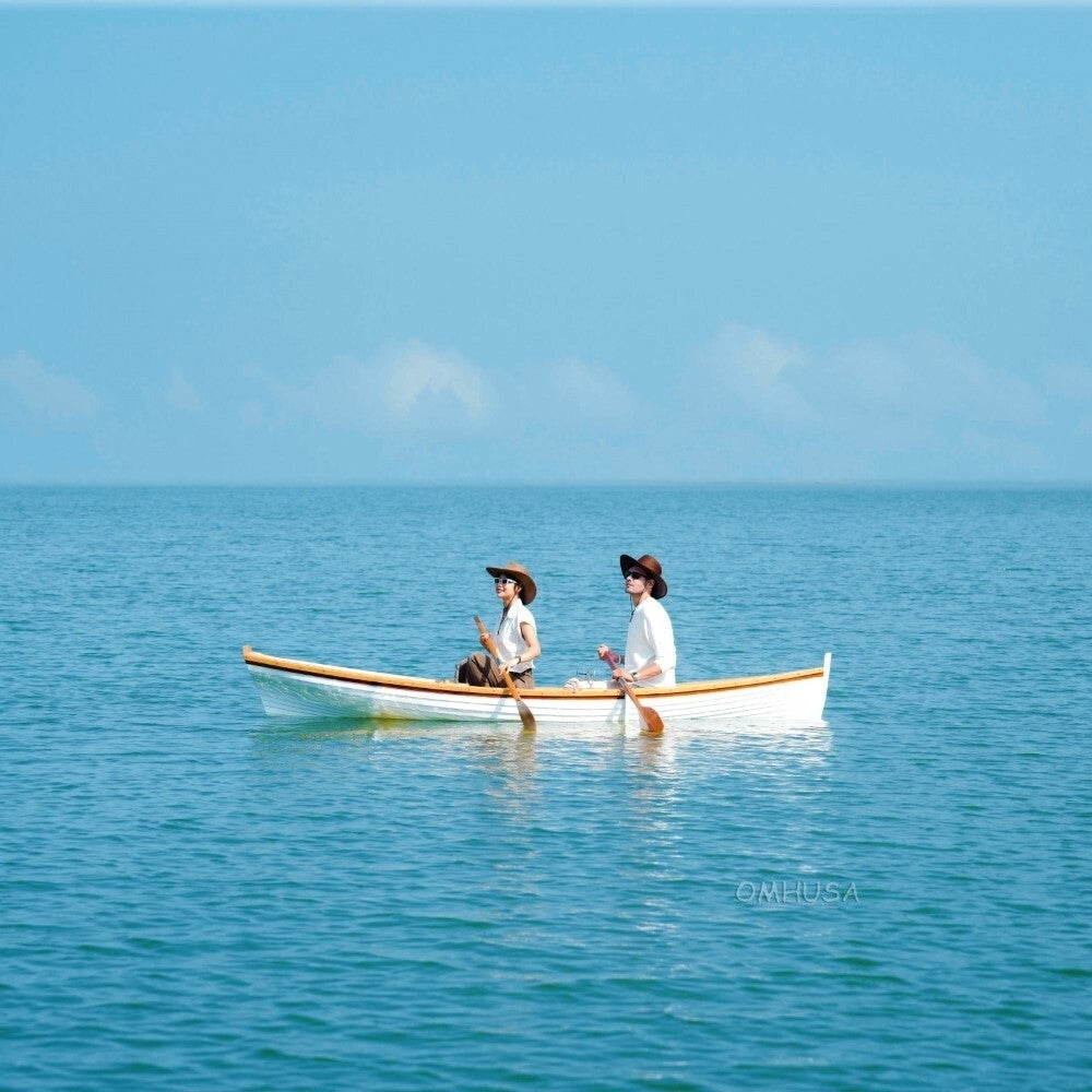 CLINKER BUILT WHITEHALL ROW BOAT 12 FEET | WOODEN BOAT | CANOE | KAYAK | GONDOLA | DINGHY For Wholesale