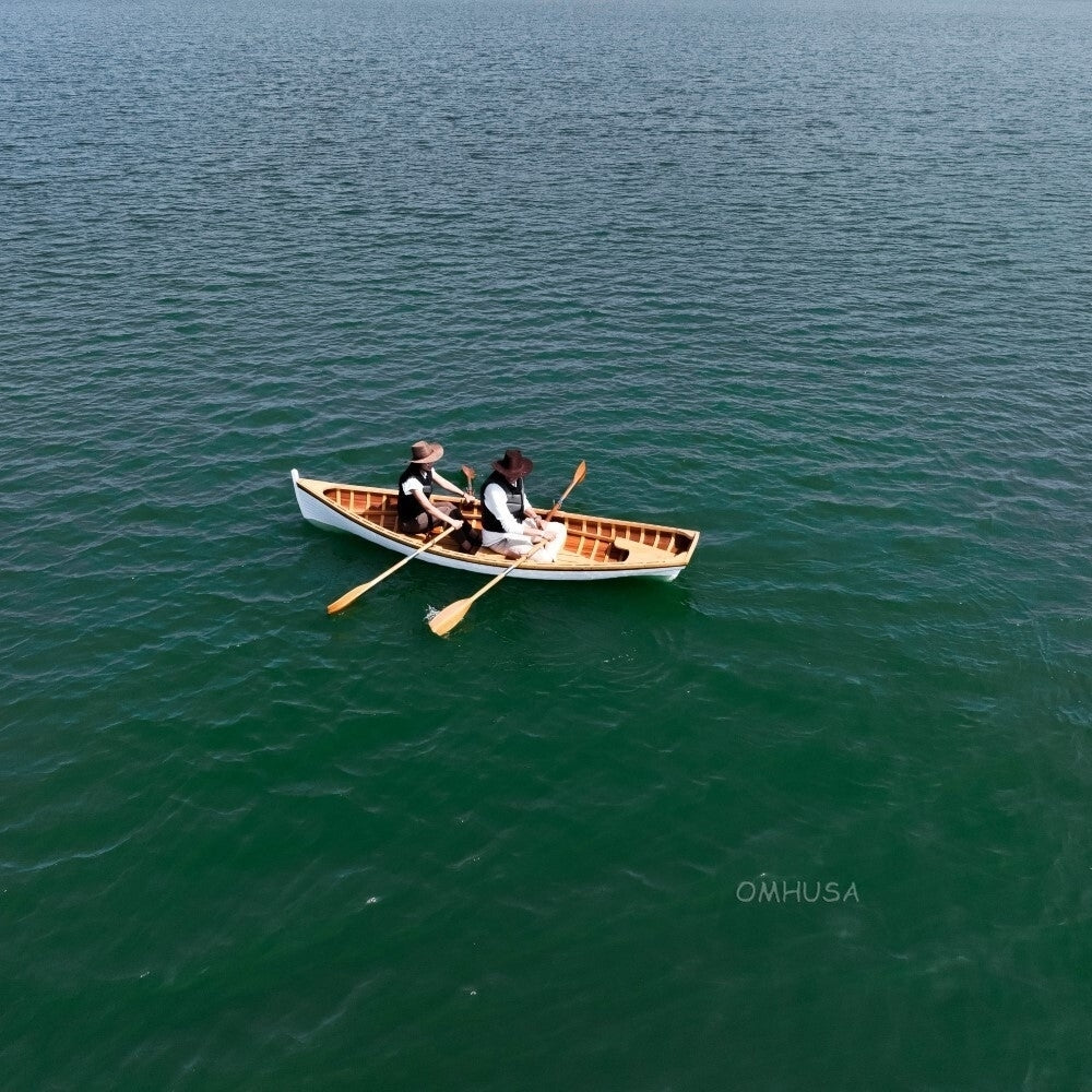 CLINKER BUILT WHITEHALL ROW BOAT 12 FEET | WOODEN BOAT | CANOE | KAYAK | GONDOLA | DINGHY For Wholesale