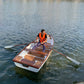 K232 - 11.5ft Composite whitehall dinghy with teak accent