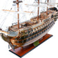 HMS VICTORY MODEL SHIP 56L WITH DISPLAY CASE XL NO GLASS | High-quality | Fully Assembled Wooden Ship Models