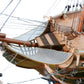 HMS VICTORY MODEL SHIP 56L WITH DISPLAY CASE XL NO GLASS | High-quality | Fully Assembled Wooden Ship Models