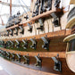 HMS VICTORY MODEL SHIP 56L WITH DISPLAY CASE XL NO GLASS | High-quality | Fully Assembled Wooden Ship Models