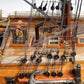 HMS VICTORY MODEL SHIP LARGE WITH FLOOR DISPLAY CASE | High-quality | Fully Assembled Wooden Ship Models