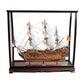 SAN FELIPE LARGE WITH TABLE TOP DISPLAY CASE | High-quality | Fully Assembled Wooden Ship Models For Wholesale