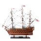 HMS VICTORY MODEL SHIP SMALL WITH DISPLAY CASE | High-quality | Fully Assembled Wooden Ship Models