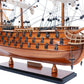 HMS VICTORY MODEL SHIP SMALL WITH DISPLAY CASE | High-quality | Fully Assembled Wooden Ship Models