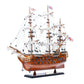 HMS VICTORY MODEL SHIP SMALL WITH DISPLAY CASE | High-quality | Fully Assembled Wooden Ship Models