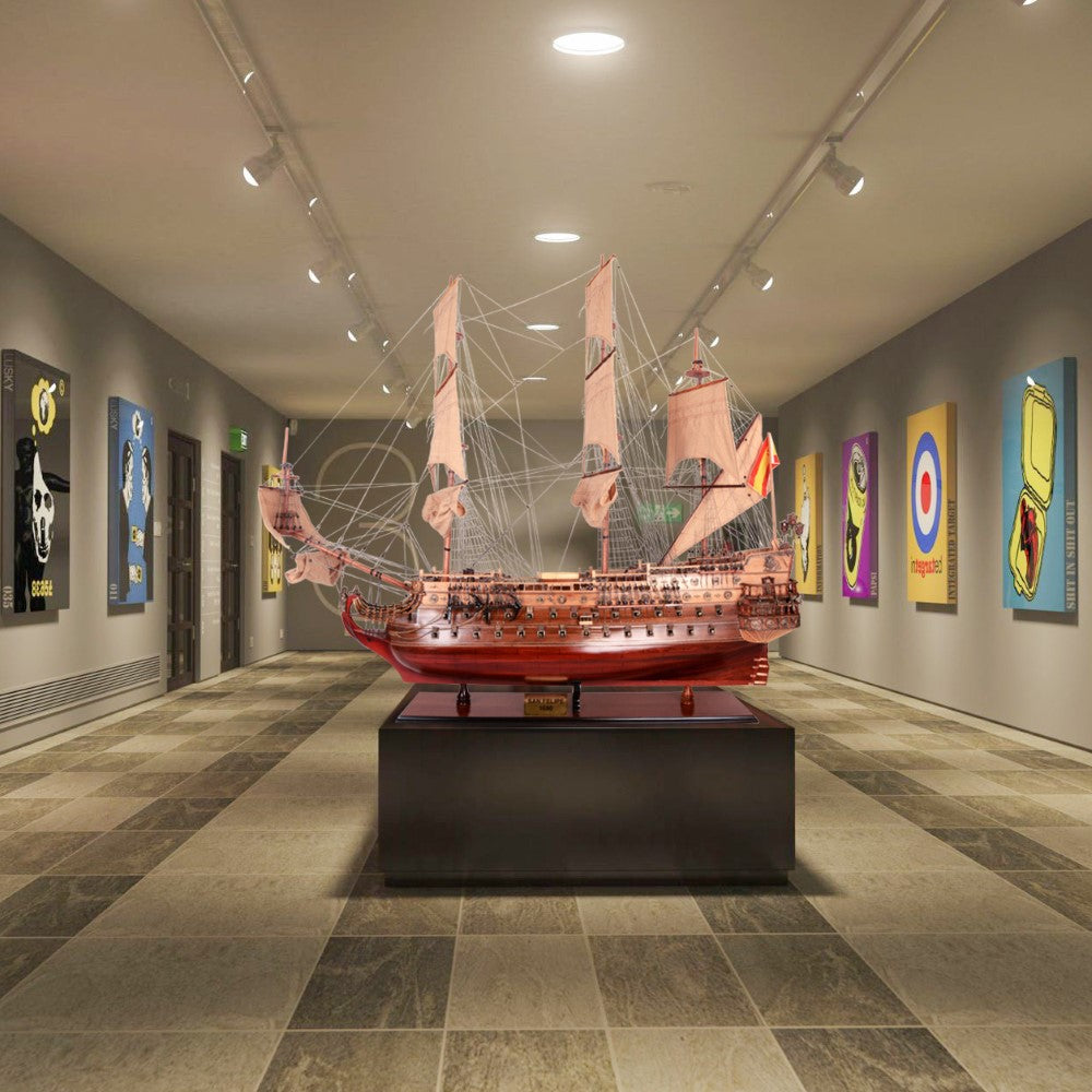 SAN FELIPE MODEL SHIP XL LIMITED EDITION | High-quality | Fully Assembled Wooden Ship Models For Wholesale
