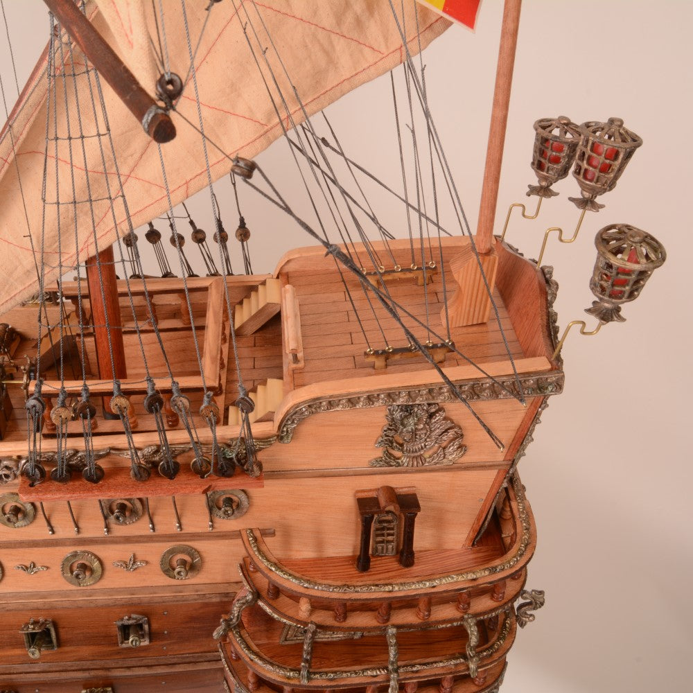 SAN FELIPE MODEL SHIP XL LIMITED EDITION | High-quality | Fully Assembled Wooden Ship Models For Wholesale