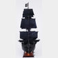 BLACK PEARL PIRATE SHIP MODEL SHIP LARGE WITH TABLE TOP DISPLAY CASE | High-quality | Fully Assembled Wooden Ship Models