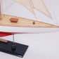 Ranger Painted Large Sailboat Schooner Yacht Model