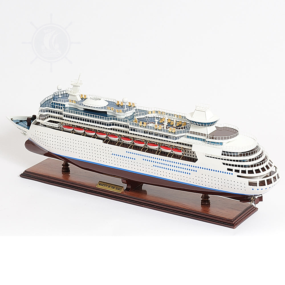 MAJESTY OF THE SEAS CRUISE SHIP MODEL | High-quality Cruiser| Fully Assembled Wooden Model Ship For Wholesale