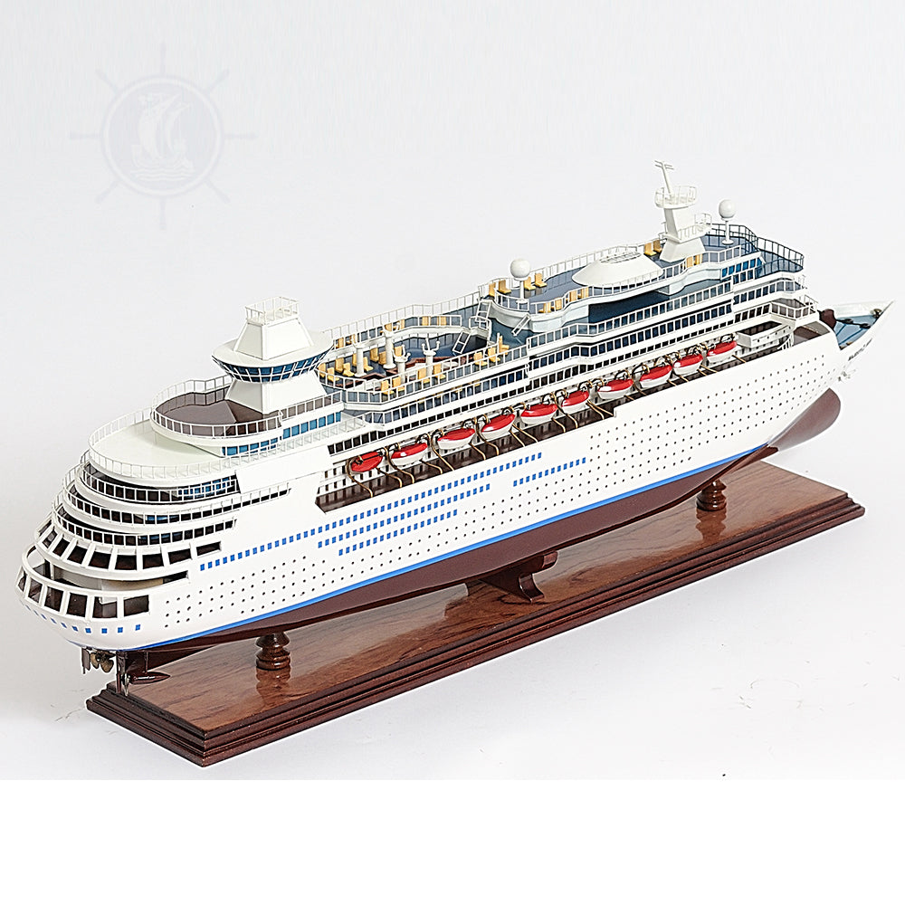 MAJESTY OF THE SEAS CRUISE SHIP MODEL | Museum-quality Cruiser| Fully Assembled Wooden Model Ship For Wholesale