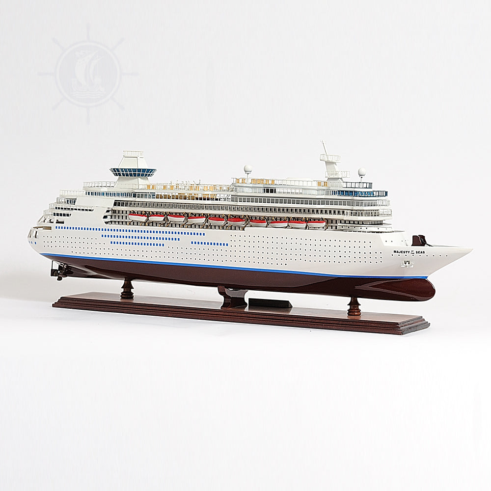 MAJESTY OF THE SEAS CRUISE SHIP MODEL | High-quality Cruiser| Fully Assembled Wooden Model Ship For Wholesale