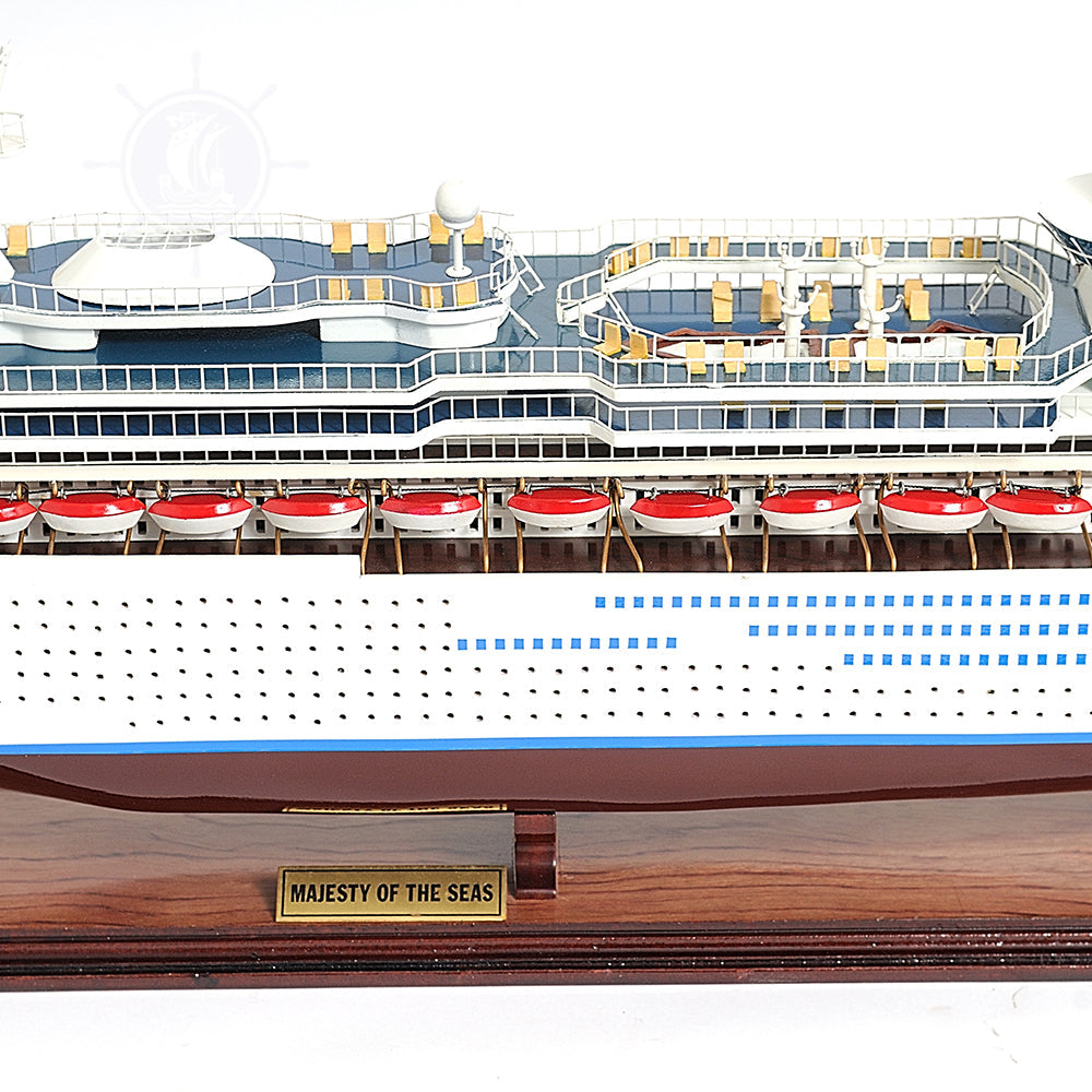 MAJESTY OF THE SEAS CRUISE SHIP MODEL | High-quality Cruiser| Fully Assembled Wooden Model Ship For Wholesale