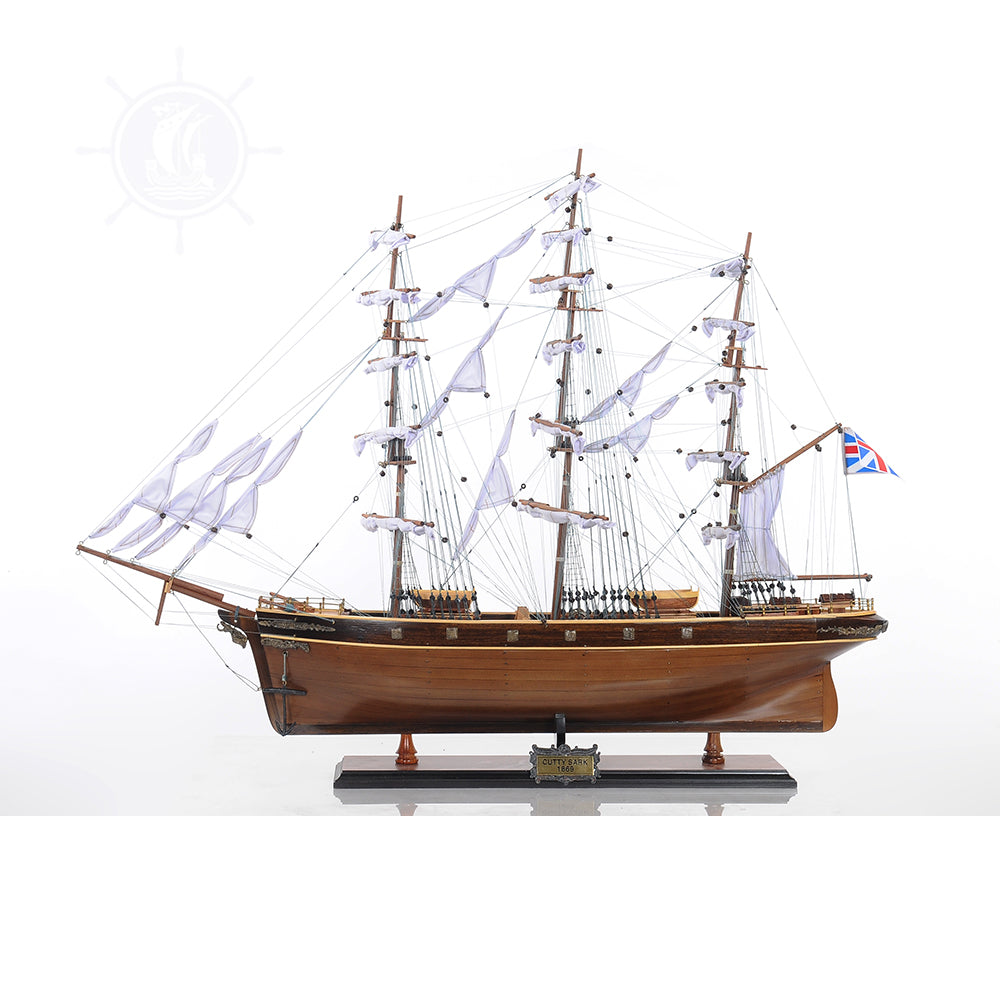 CUTTY SARK (BLACK WOOD) MODEL SHIP | Museum-quality | Fully Assembled Wooden Ship Models For Wholesale