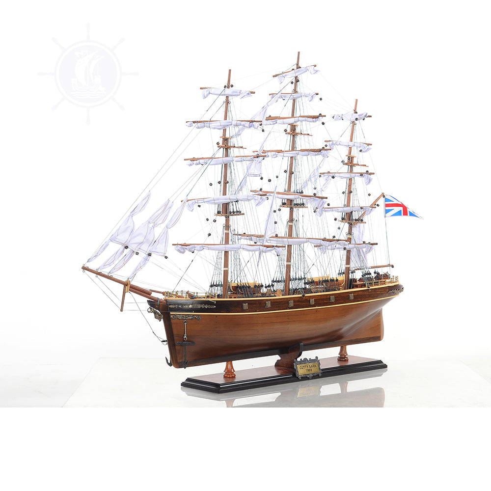 CUTTY SARK (BLACK WOOD) MODEL SHIP | Museum-quality | Fully Assembled Wooden Ship Models For Wholesale