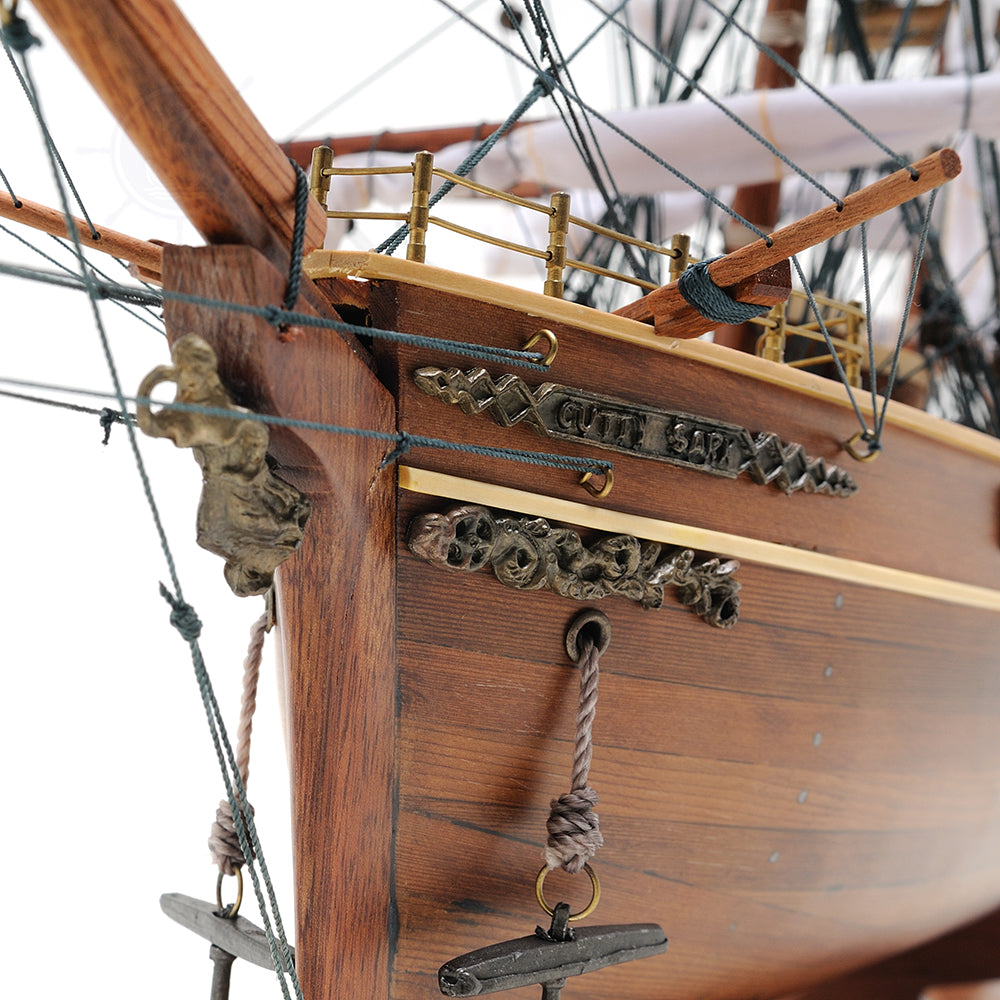 CUTTY SARK (BLACK WOOD) MODEL SHIP | Museum-quality | Fully Assembled Wooden Ship Models For Wholesale