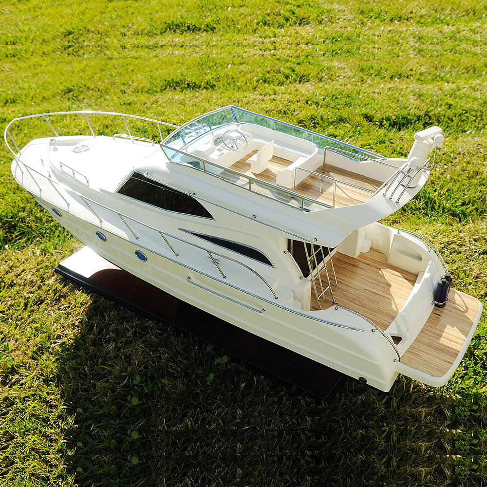 VIKING SPORT MODEL BOAT YACHT L90 | Museum-quality | Fully Assembled Wooden Model boats For Wholesale