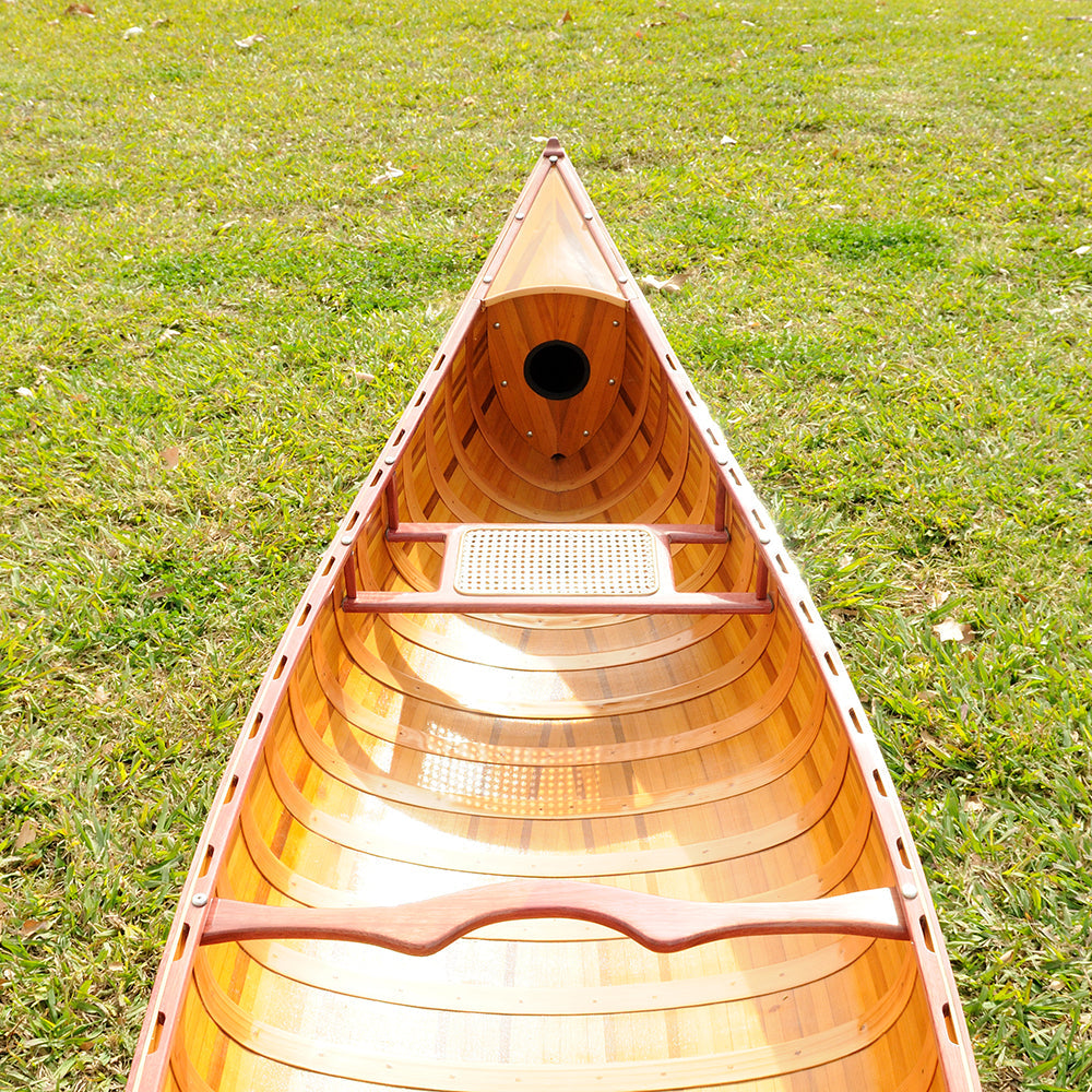 CANOE WITH RIBS CURVED BOW 12 FEET | Wooden Kayak |  Boat | Canoe with Paddles for fishing and water sports For Wholesale