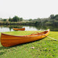 CANOE WITH RIBS CURVED BOW 12 FEET | Wooden Kayak | Boat | Canoe with Paddles for fishing and water sports For Wholesale
