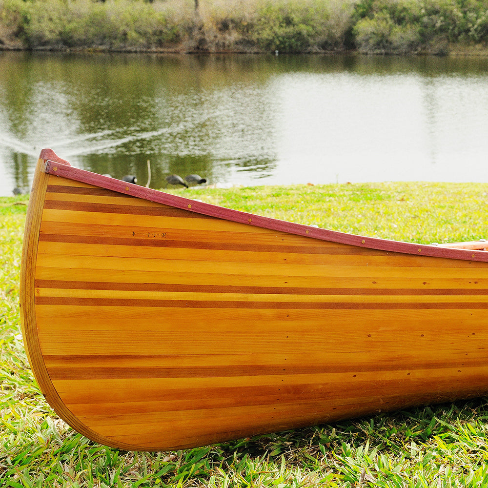 CANOE WITH RIBS CURVED BOW 12 FEET | Wooden Kayak |  Boat | Canoe with Paddles for fishing and water sports For Wholesale