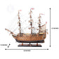 HMS Victory Medium Size Model Ship - THE FAMOUS BATTLESHIP Of THE ROYAL NAVY