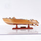 RUNABOUT L40 MODEL BOAT | Museum-quality | Fully Assembled Wooden Model boats For Wholesale