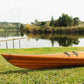 REAL KAYAK 17' - 1 PERSON | Wooden Kayak |  Boat | Canoe with Paddles for fishing and water sports For Wholesale